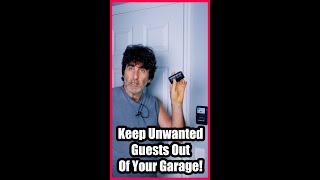 Simple Tip To Keep Unwanted Guests Out of Your Garage #shorts