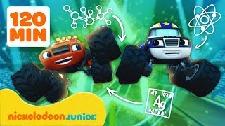 Blaze et les Monster Machines | 2 Heures de Jeux et Sauvetages SCIENTIFIQUES ! | Nickelodeon Jr.