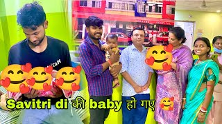 @SavitriKumariOfficial didi की baby हो गए 🥰 @DancerSanatan1Bhaiya मामा बन गए or मैं भी 🥰