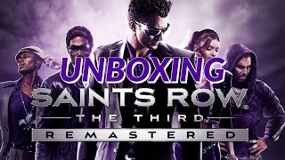 Saints Row The Third Remastered Unboxing | PS4