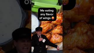 I said not spicy 🌶️ #wings #buffalowings #spicy #food #jimcarrey #capcut #memes #shorts