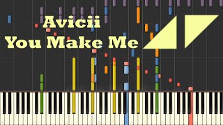 You Make Me (Avicii) - Impossible Piano Cover (Synthesia)