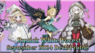 Has This Deck Become A Top Contender | White Forest Runick Deck Profile | Yugioh September 2024