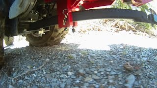 GC1710 thumb demonstration and trailer hitch that I install