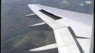 CANADA 3000 BOEING 757 GLASGOW TO TORONTO FLIGHT JULY 1998