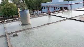 Curing of slab (min 7 days for OPC cement) ( 10 days for blended cement)