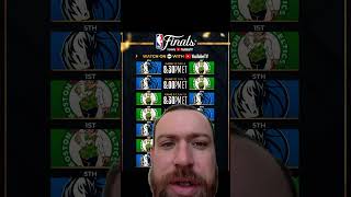 NBA Finals Game 2 Quick Pick! #nba #greenscreen #nbafinals #basketball