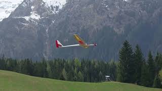 Mystic, Hangflug Landung beim Berghof