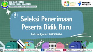 Seleksi PPDB Tahun Ajaran 2023/2024 Gelombang 2