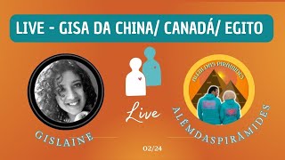 Live com Gisa/ Relacionamento com egípcio