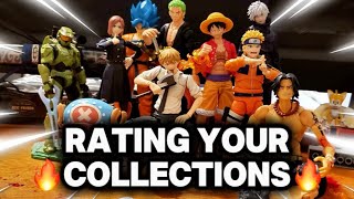 RATING YOUR ACTION-FIGURE COLLECTIONS LIVE! (COME JOIN!?)