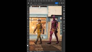 Here is how to Make Wolverines Height Accurate Like in the Comics [Part 2] #ducthangds #photoshop