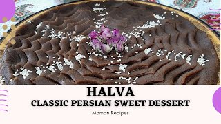 Classic Persian Sweet Dessert - Halva