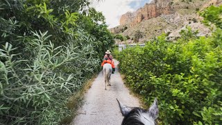 VIAJE A CABALLO por España - Dirección Oeste, Cruzando la Región de Murcia