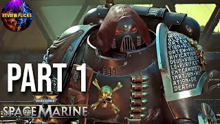 WARHAMMER 40k: SPACE MARINE 2 CAMPAIGN PART 1 - TRYANID INVASION (FULL GAME)