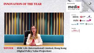 Innovation of the Year - HSBC Life (International) Limited (Digital Policy Value Projections)