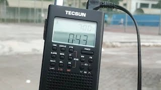 Tecsun PL-360 shortwave listen - 17Sept2023