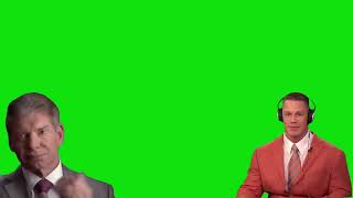 Vince McMahon Crying John Cena Dancing Green Screen Template