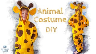 DIY ANIMAL COSTUME for Kids | Sewing Tips for Halloween or your Dress Up Box