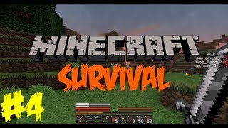 Minecraft: Survival w/friends: Part 4 - Finally Our Bedroom!