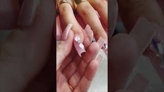 Acrylic nail art 2023 | acrylic flowers nail art beautiful nail art acrylic 3D flower beginner