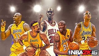 NBA 2K16 All Time Teams: The Top 13 Scorers in NBA History!