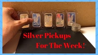 My Silver Pickups for the Week!