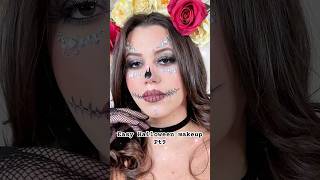 Easy Halloween makeup pt 9 #halloweenmakeuplook #catrinamakeup