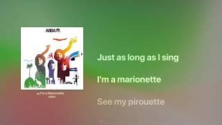 ABBA - I'm a Marionette (LYRICS)