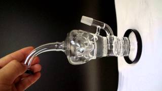 glass bong oil rig water pipe Faberge Egg UFO perc and honeycomb perc