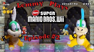 Lemmy Plays New Super Mario Bros Wii Episode #2