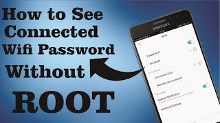 How to see connected WiFi password on Android phones without root 2019 Hindi/Urdu