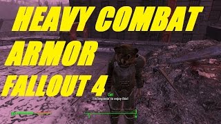 Fallout 4 How To Get Fatman  - The Quarry And How To Get Heavy Combat Armor -  Quincy Ruins