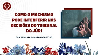 Como o machismo pode interferir nas decisões do Tribunal do Júri, com Ana Lara Camargo de Castro