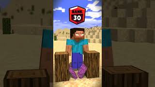 Herobrine vs mario got brawl star rank up #minecraft #shorts