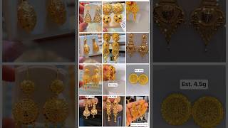 Gold Earrings designs #goldearrings #trending #goldjewellery #shorts