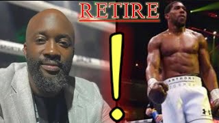 OH OHHHH ⚠️ 'ANTHONY JOSHUA SHOULD RETIRE IF HE PASSES ON THE  DUBOIS REMATCH.'~ ADE OLADIPO 😱😱😱