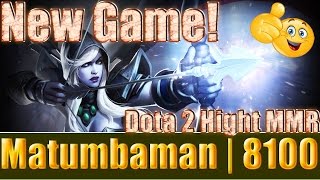 Dota 2 Matumbaman 8100MMR Plays Drow Ranger Vol 1  Ranked Match Gameplay!