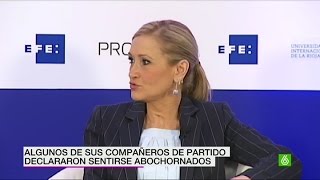 Cifuentes (PP): «Vergüenza haber compartido militancia con Alfonso Rus»