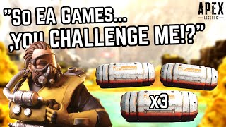 *LEGENDARY DIFFICULTY* 3 Supply Bin Challenge By EA In Apex Legends!! #14 Spinks Gaming Moments