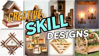 Creative Skill || Wall Shelves and Deocor