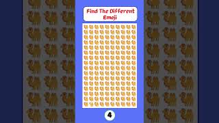 Find The Different Emoji Out #spotdifference #puzzles