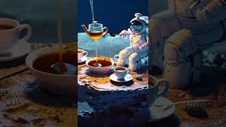 Zero-Gravity Picnic on the Moon: Jetpack Utensils and Floating Tea