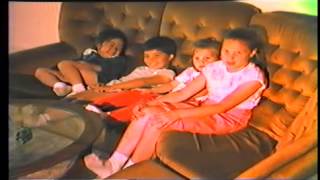 Crystal on her 4th Birthday with her friends (1987)