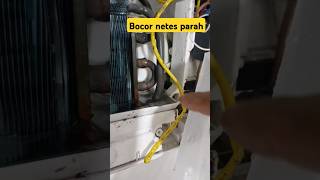 Indoor ac bocor netes #serviceac #seputarac