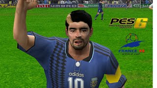 PES 6 TEMPORADA 96 | ELIMINATORIAS MUNDIAL 1998 🇫🇷 con ARGENTINA 🇦🇷  PARTE 1