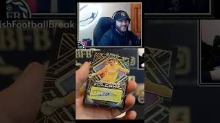 INSANE DELAYED REACTION! 1OF1 AUTOGRAPH 2022 OBSIDIAN HOBBY BOX FOR @Nykchazzaclips #shorts #short #fyp