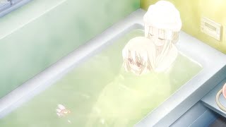 プリズマ☆イリヤ - イリヤとママが一緒にお風呂に入る , Illya and mom take a bath together