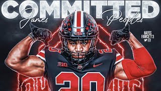 OSU Commit RB James Peoples Ultimate Jr SZN Highlights!