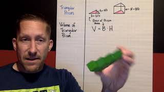 Ch10, Lesson 2, Volume of Triangular Prism